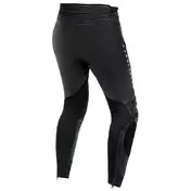 VELOCE Black White Motorcycle Leather мотоштаны