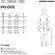 VELOCE Black White Motorcycle Leather мотоштаны