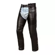 Custom Genuine Leather Motorcycle мотоштаны A pro-Chap Lady Black Model