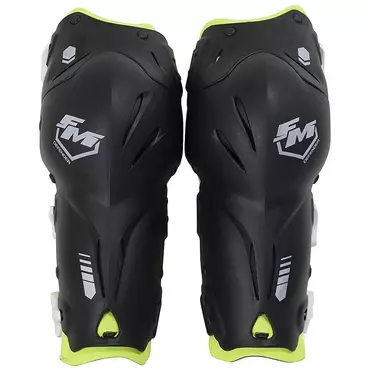 Moto Cross Enduro Fm Racing Knee Guard DEFENDER Black