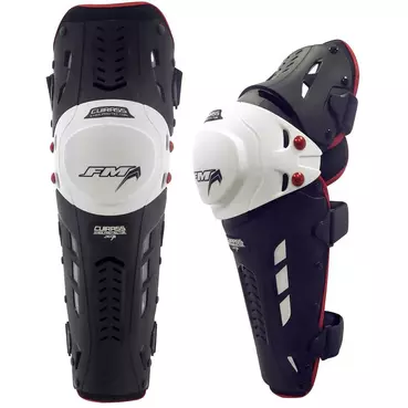 Moto Cross Enduro Fm Racing CUIRASS Knee Brace Black