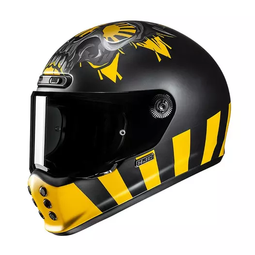 Hjc V10 Crania Мотошлем Yellow Желтый (размер: xs)
