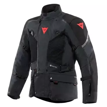 Dainese Super Expedition Gore-tex мотокуртка Black Red Черный