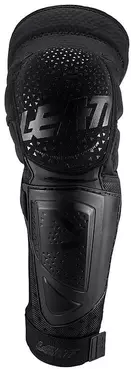 Moto Cross Enduro Knee Pads Leatt 3DF Hybrid EXT Black