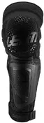 Moto Cross Enduro Knee Pads Leatt 3DF Hybrid EXT Black