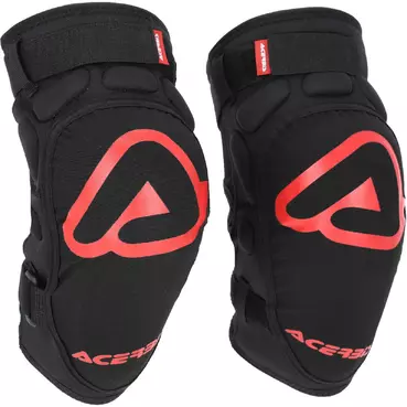 Acerbis Soft Knee Protectors for Kids, Red