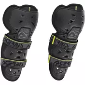 Acerbis Profile 2.0 Junior Motocross Enduro Knee Pads for Kids Black and Yellow