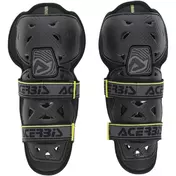 Acerbis Profile 2.0 Junior Motocross Enduro Knee Pads for Kids Black and Yellow
