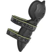 Acerbis Profile 2.0 Junior Motocross Enduro Knee Pads for Kids Black and Yellow