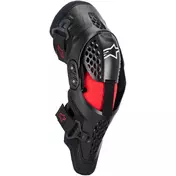 Alpinestars SX-1 PLASMA Cross Enduro Knee Protector Black Red Grey