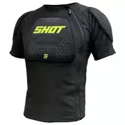SHOT AIRLIGHT Protective футболка Black Fluorescent Yellow