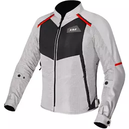 LS2 BREEZE LADY Women's Motorcycle мотокуртка Grey Black Red
