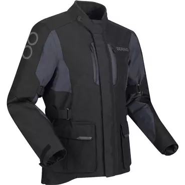 Bering SIBERIA Motorcycle мотокуртка Black Grey