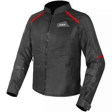 LS2 BREEZE MAN Motorcycle мотокуртка Black Red