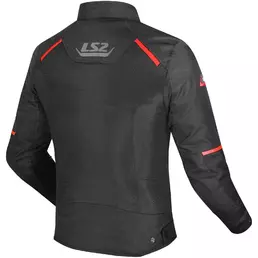 LS2 BREEZE MAN Motorcycle мотокуртка Black Red