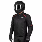 LS2 BREEZE MAN Motorcycle мотокуртка Black Red