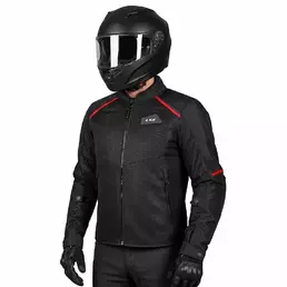 LS2 BREEZE MAN Motorcycle мотокуртка Black Red