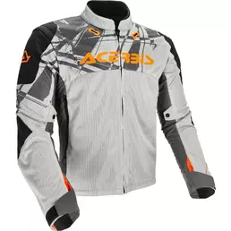 Acerbis Rally Mesh Cross Enduro Motorcycle мотокуртка Grey Black