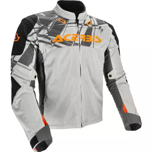 Acerbis Rally Mesh Cross Enduro Motorcycle мотокуртка Grey Black