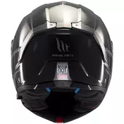 Modular Motorcycle Мотошлем P/J Mt Мотошлемs ATOM 2 SV SOLID A1 Gloss Black