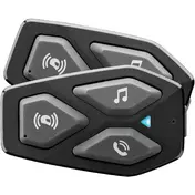 Pair Kit of Cellular Line U-COM 3 Motorcycle Intercoms - (x 2 Мотошлемs)