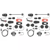 Pair Kit of Cellular Line U-COM 3 Motorcycle Intercoms - (x 2 Мотошлемs)