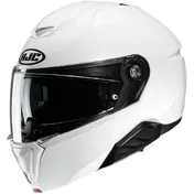 Modular Motorcycle Мотошлем P/J Hjc i91 Solid Pearl White