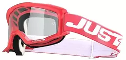 Just1 Vitro Red White Cross Enduro Motorcycle очки