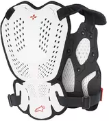 Pettorina Moto Cross Enduro Alpinestars A-1 White // Black / Red