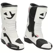Acerbis Corkscrew Pista White Motorcycle Racing мотоботинки