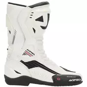 Acerbis Corkscrew Pista White Motorcycle Racing мотоботинки