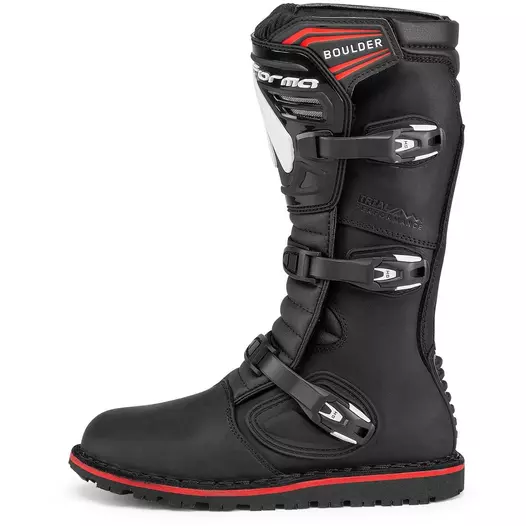 Boot Enduro & Trial Shape BOULDER Black