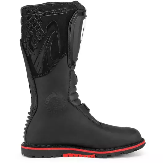Boot Enduro & Trial Shape BOULDER Black