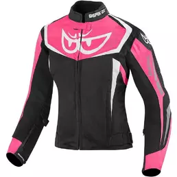 Motorcycle мотокуртка Fabric Woman Technical Berik 2.0 NJ-173302l Black Fuchsia