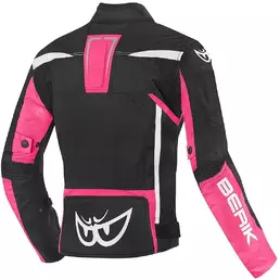 Motorcycle мотокуртка Fabric Woman Technical Berik 2.0 NJ-173302l Black Fuchsia