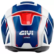 Givi X26 Square Modular Motorcycle Мотошлем P/J Metallic White Blue Red