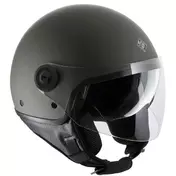 Tucano Urbano EL'METTIN 6.0 Matt Anthracite Grey Jet Motorcycle Мотошлем