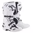 Cross Enduro Motorcycle мотоботинки Alpinestars TECH 10 White Black