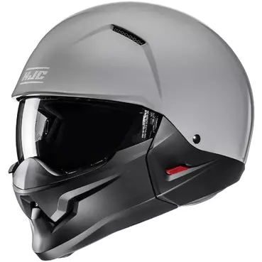 HJC i20N Nardo Grey Jet Motorcycle Мотошлем