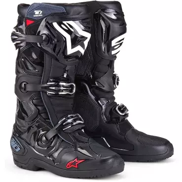 Alpinestars TECH 10 ENDURO Enduro Motorcycle мотоботинки Black