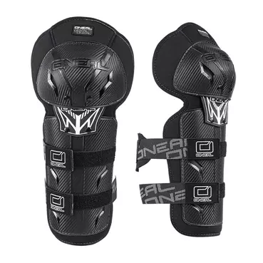 O Neal Pro 3 Carbon Knee Guard Black Черный