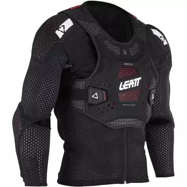 Leatt BODY PROTECTOR REAFLEX Motocross Protective Jersey Black