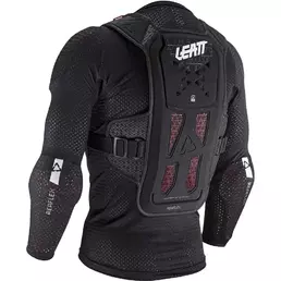 Leatt BODY PROTECTOR REAFLEX Motocross Protective Jersey Black