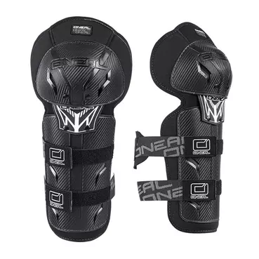 O Neal Pro 3 Carbon Youth Knee Guard Black Черный
