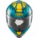Premier Integral Motorcycle Мотошлем HYPER XR21 Blue Yellow