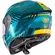 Premier Integral Motorcycle Мотошлем HYPER XR21 Blue Yellow