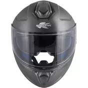 Kappa KV50 B Solid Matt Titanium Modular Motorcycle Мотошлем