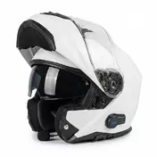 Modular Motorcycle Мотошлем P/J Origine ORIGINE LOGIC + BT White 22.06