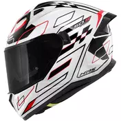 Givi 50.9 ASSAULT Full Face Motorcycle Мотошлем White Black Red