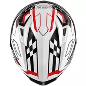 Givi 50.9 ASSAULT Full Face Motorcycle Мотошлем White Black Red